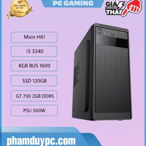 PDPC Online C02 (I3 3240 / H61 / 8GB RAM / 120GB SSD / GT 730 2GB DDR5)