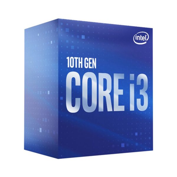 CPU Intel Core i3-10100 (Socket LGA 1200 | 3.6GHz turbo up to 4.3Ghz | 4 nhân 8 luồng | 6MB Cache)
