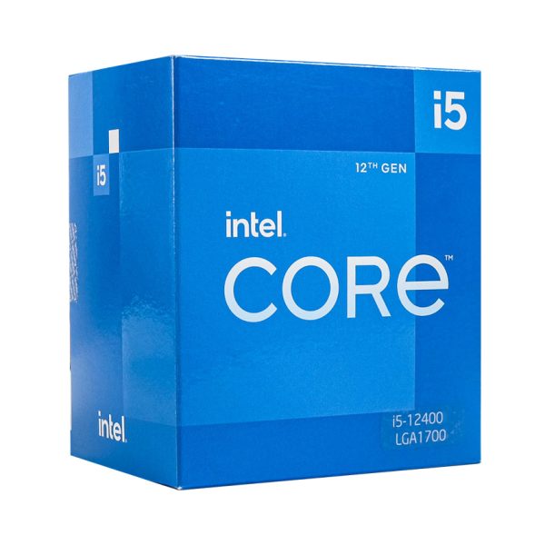 CPU Intel Core i5-12400 (Socket LGA 1700 | Upto 4.4Ghz | 6 nhân 12 luồng | 18MB Cache)