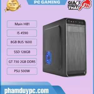 PDPC Online C03 (I5 4590 / H81 / 8GB RAM / 120GB SSD / VGA GT 730)