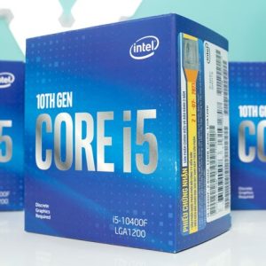CPU Intel Core i5-10400F (Socket LGA 1200 | 2.9GHz turbo up to 4.3Ghz | 6 nhân 12 luồng | 12MB Cache) 3 cpu intel core i5 10400f 2 90 up to 4 30ghz 12m 6 cores 12 threads new box khong gpu