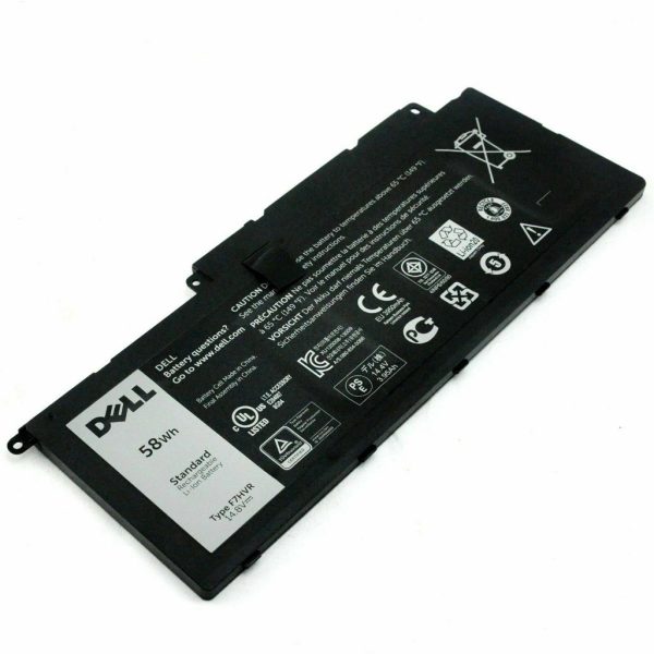 Pin Laptop Dell Inspiron 17 7737,7746 - Inspiron 15 5545,7537 - Inspiron 14 7437 | F7HVR 14.8V 58WH