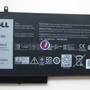 Pin Laptop Dell Latitude 12 5000 E5250, E5450, E5550, 11 3150, 3160, M3150 Series 09P4D2 9P4D2 11.1V 38WH 3 Pin RYXXH gan cho laptop Dell Latitude E5470 E5270 E5450 E5550 RYXXH 111V38Wh