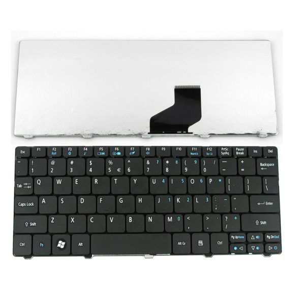 Bàn phím Laptop Acer Aspire AO532, AO532H, AOD532H, D255E, D270, D270-1410, P0VE6 ( White & Black )
