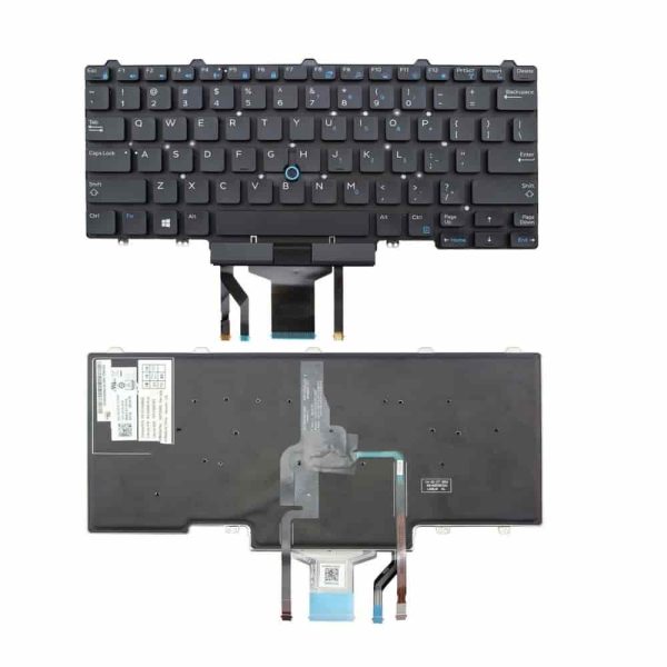 Bàn phím Laptop Dell Latitude E5450, E3340, 3350, E7470, 7350, E7450 (Có Phím Chuột)
