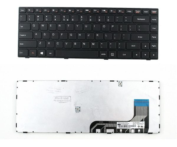 Bàn phím Laptop Lenovo Ideapad 310-14, V310-14IKB, 510-14ISK, E42-80 ( Black - Cable Một Bên )
