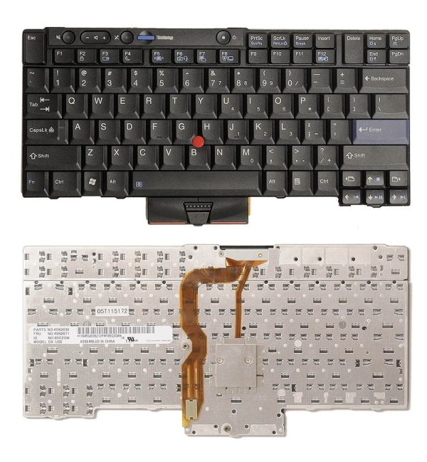 Bàn phím Laptop Lenovo Thinkpad T400S, T410, T420, T510, T520, W510, W520, X220 | C9-89US
