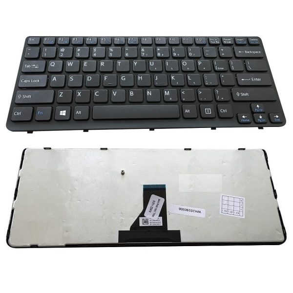Bàn phím Laptop Sony Vaio SVE141 Series ( SVE14126CHW, SVE14126CV, SVE14126CVW, SVE14127CN - Black )